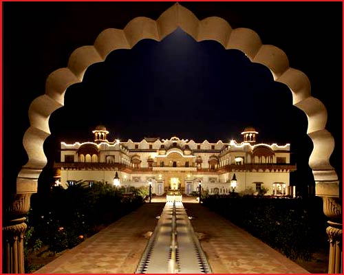 Laxmi Vilas Palace - Night View